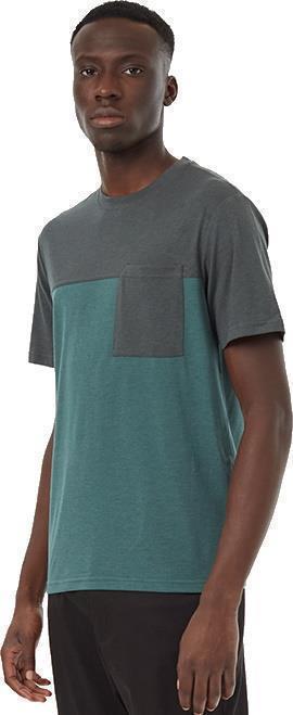 Blocked Pocket T-shirt - Mens - Urban Green / Silver Pine / Urban Green 2