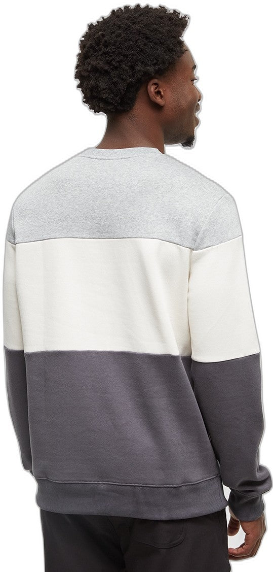 Blocked Reynard Crew - Mens - harbour grey heather / undyed / graphite 1