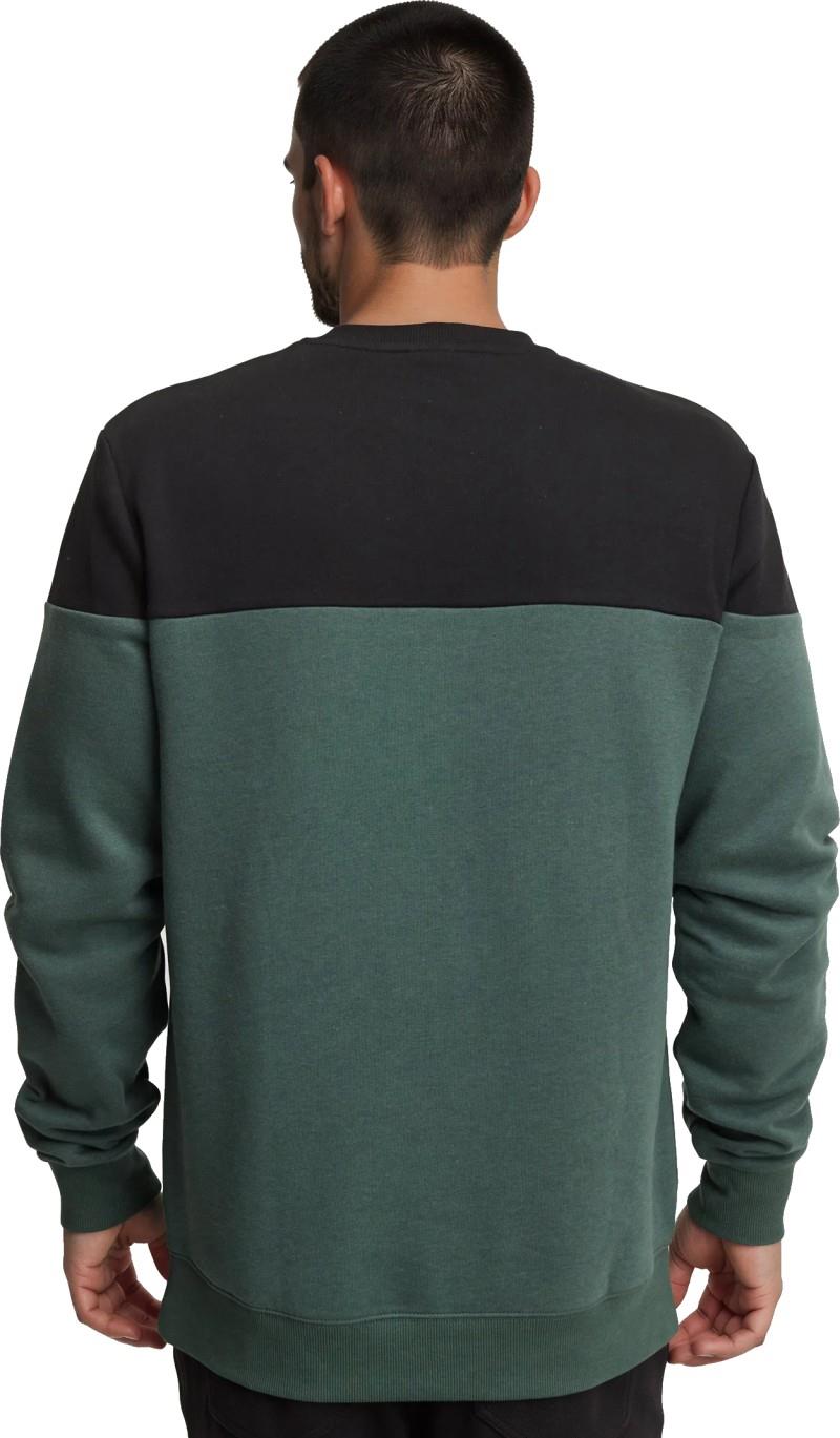 Blocked Reynard Crew - Mens - meteorite black / pine green 1