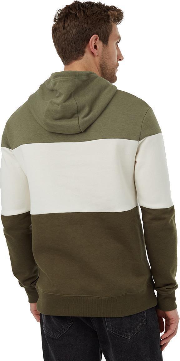 Blocked Reynard Hoodie - Mens - Deep Lichen Green / Undyed / Olive Night Green 2