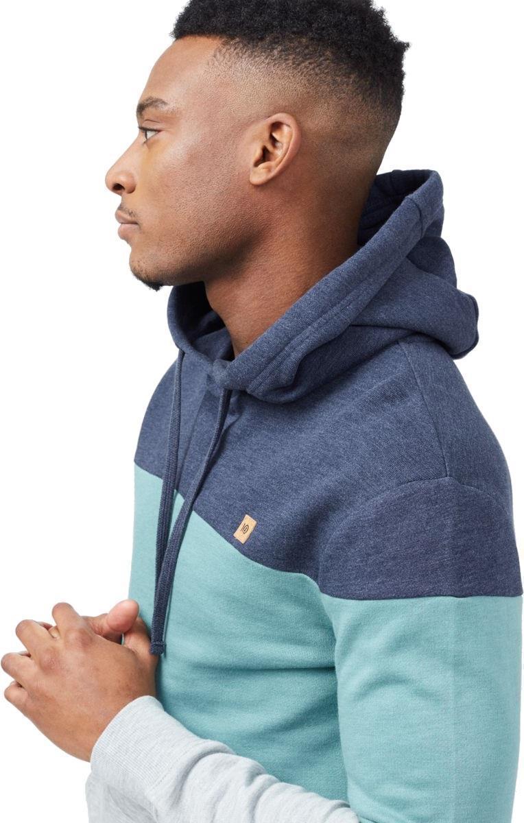 Blocked Reynard Hoodie - Mens - Dress Blue / Sea Cliff Blue / Hi Rise Grey Heather 4