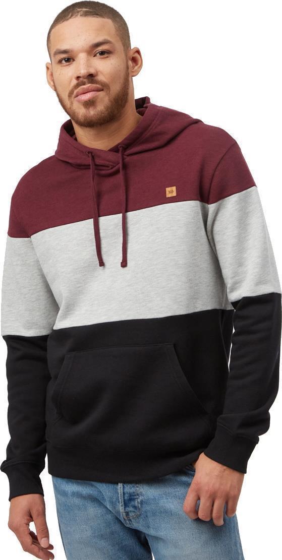 Blocked Reynard Hoodie - Mens - Fig / Hi Rise Grey Heather / Meteorite Black 1