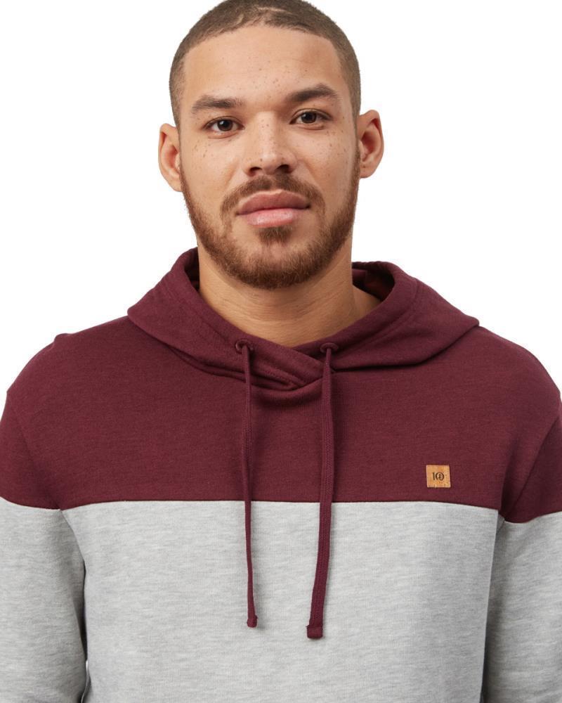 Blocked Reynard Hoodie - Mens - Fig / Hi Rise Grey Heather / Meteorite Black 2