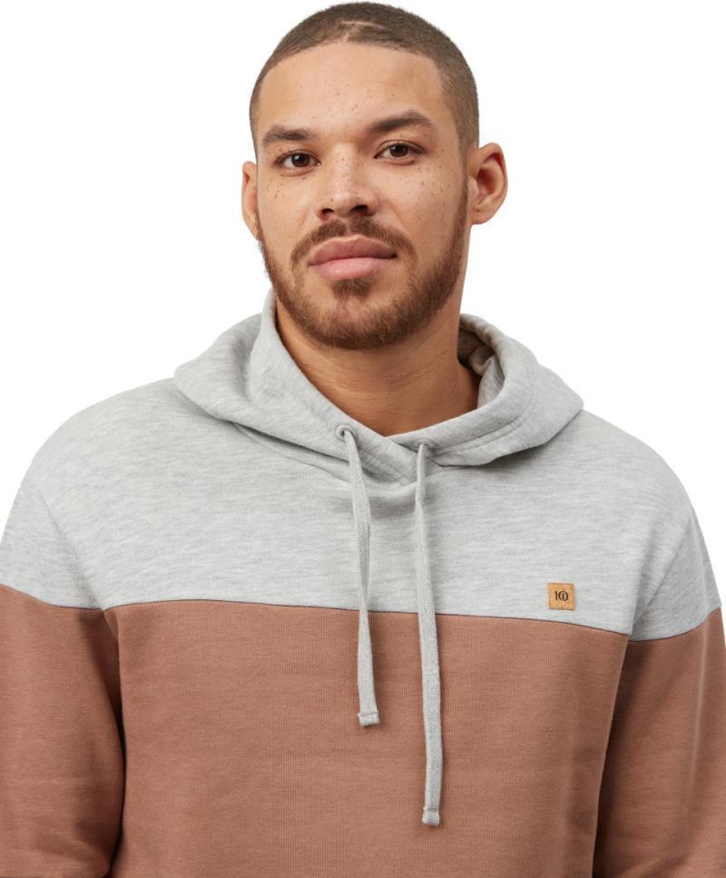 Blocked Reynard Hoodie - Mens - Hi Rise Grey Heather / Mushroom / Meteorite Black 3