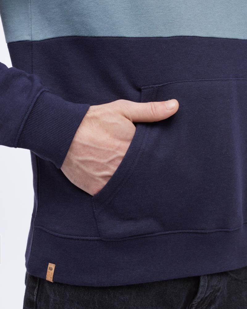 Blocked Reynard Hoodie - Mens - Hi Rise Grey Heather / Storm Blue / Midnight Blue 4