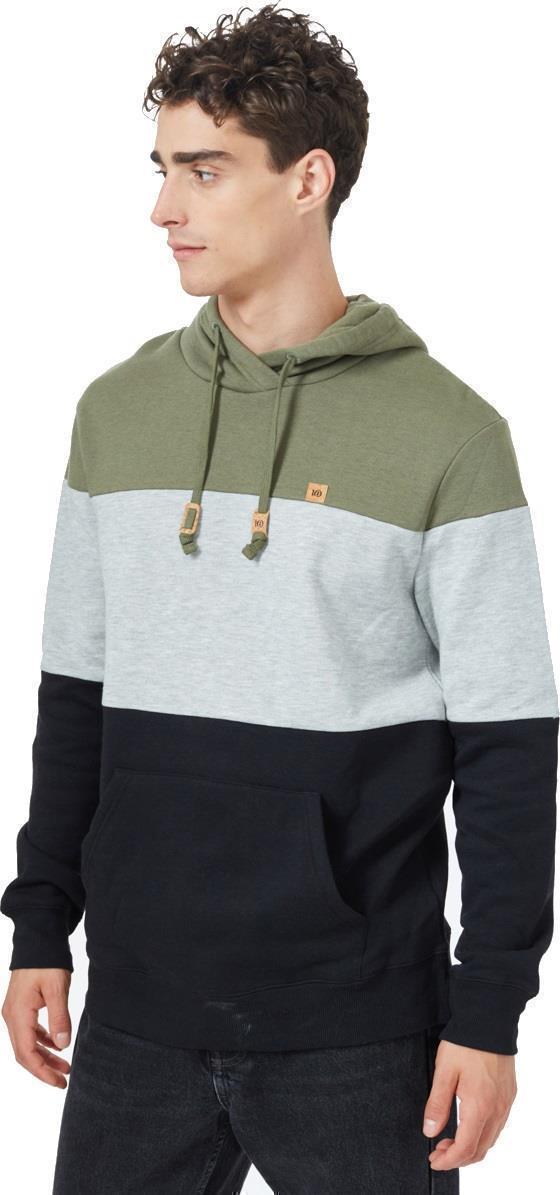 Blocked Reynard Hoodie - Mens - Lichen Green / Hi Rise Grey Heather / Meteorite Bl 1