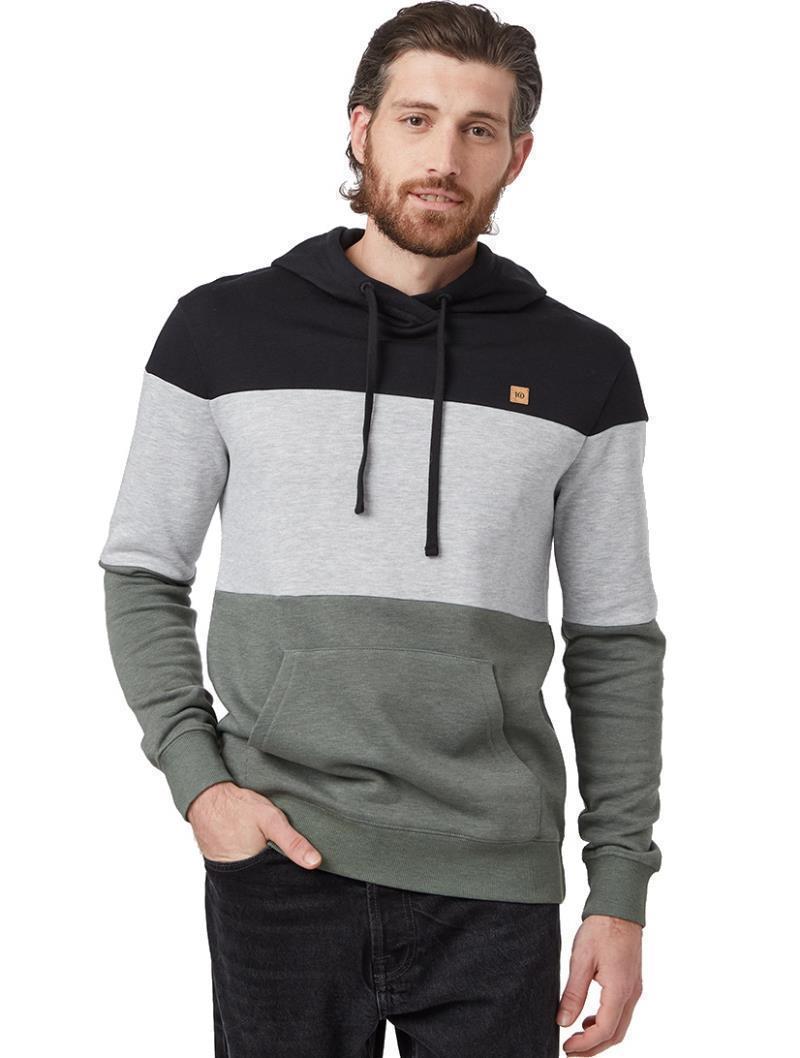 Blocked Reynard Hoodie - Mens - Meteorite Black / Hi Rise Grey Heather / Agave Gre 1