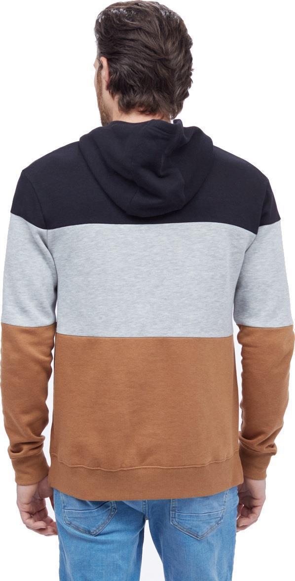 Blocked Reynard Hoodie - Mens - Meteorite Black / Hi Rise Grey Heather / Foxtrot B 2