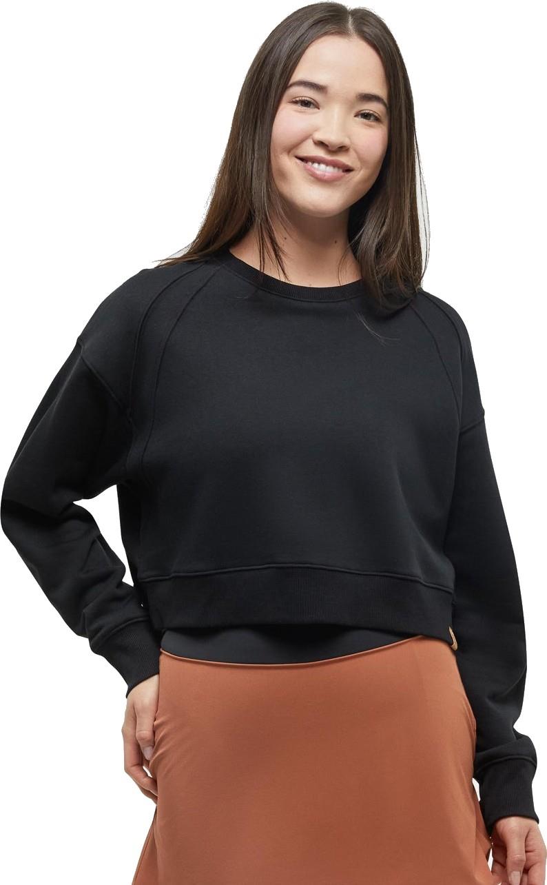 Bluffs Cropped Crew - Womens - meteorite black 1