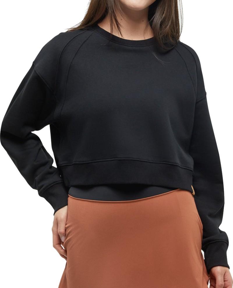 Bluffs Cropped Crew - Womens - meteorite black 1