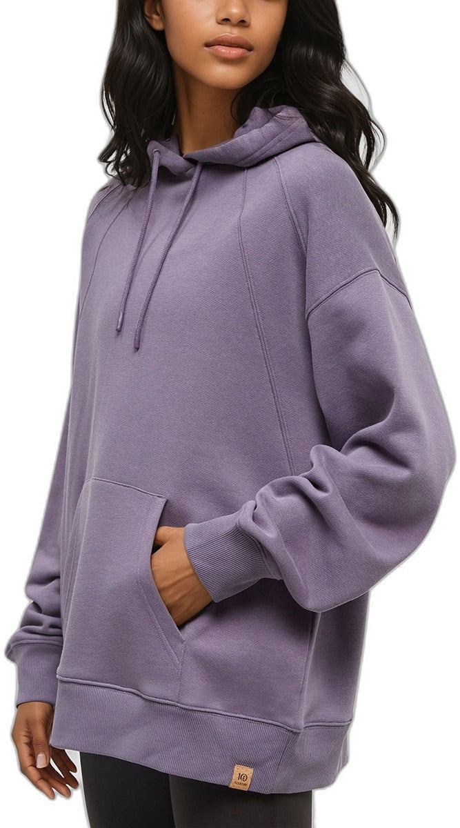 Bluffs Hoodie - Womens - smokey violet 1