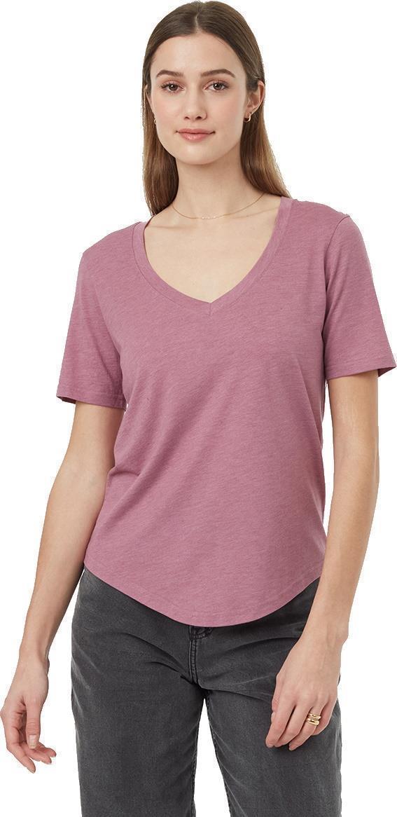 Brackley T-Shirt - Womens - Dusky Orchid Heather 1