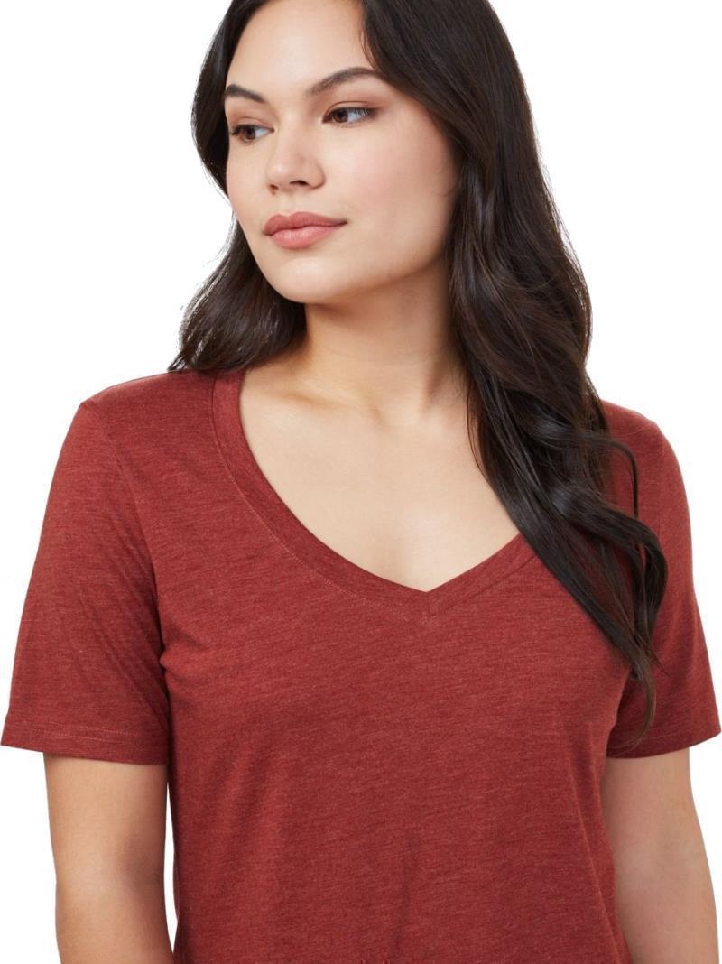 Brackley T-Shirt - Womens - Henna Red Heather 2