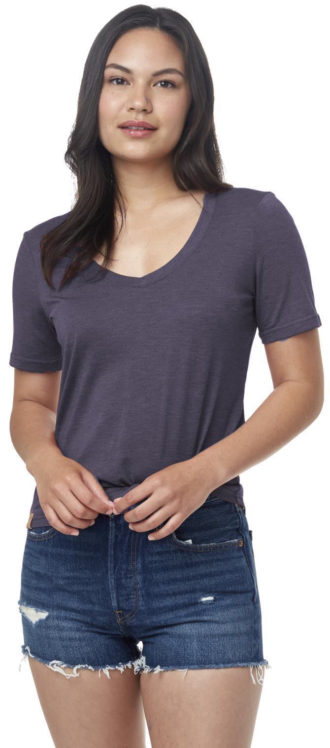 Brackley T-Shirt - Womens - Periscope Grey Heather 1