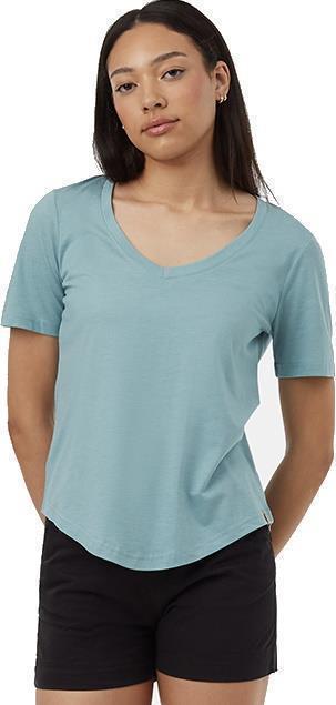Brackley T-Shirt - Womens - Tourmaline Blue Heather 1