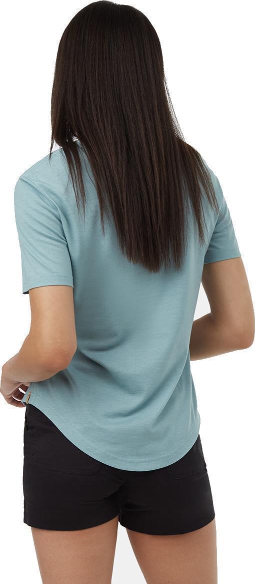 Brackley T-Shirt - Womens - Tourmaline Blue Heather 2