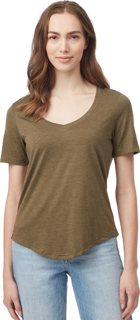 Brackley T-Shirt - Womens - Uniform Green Heather 1