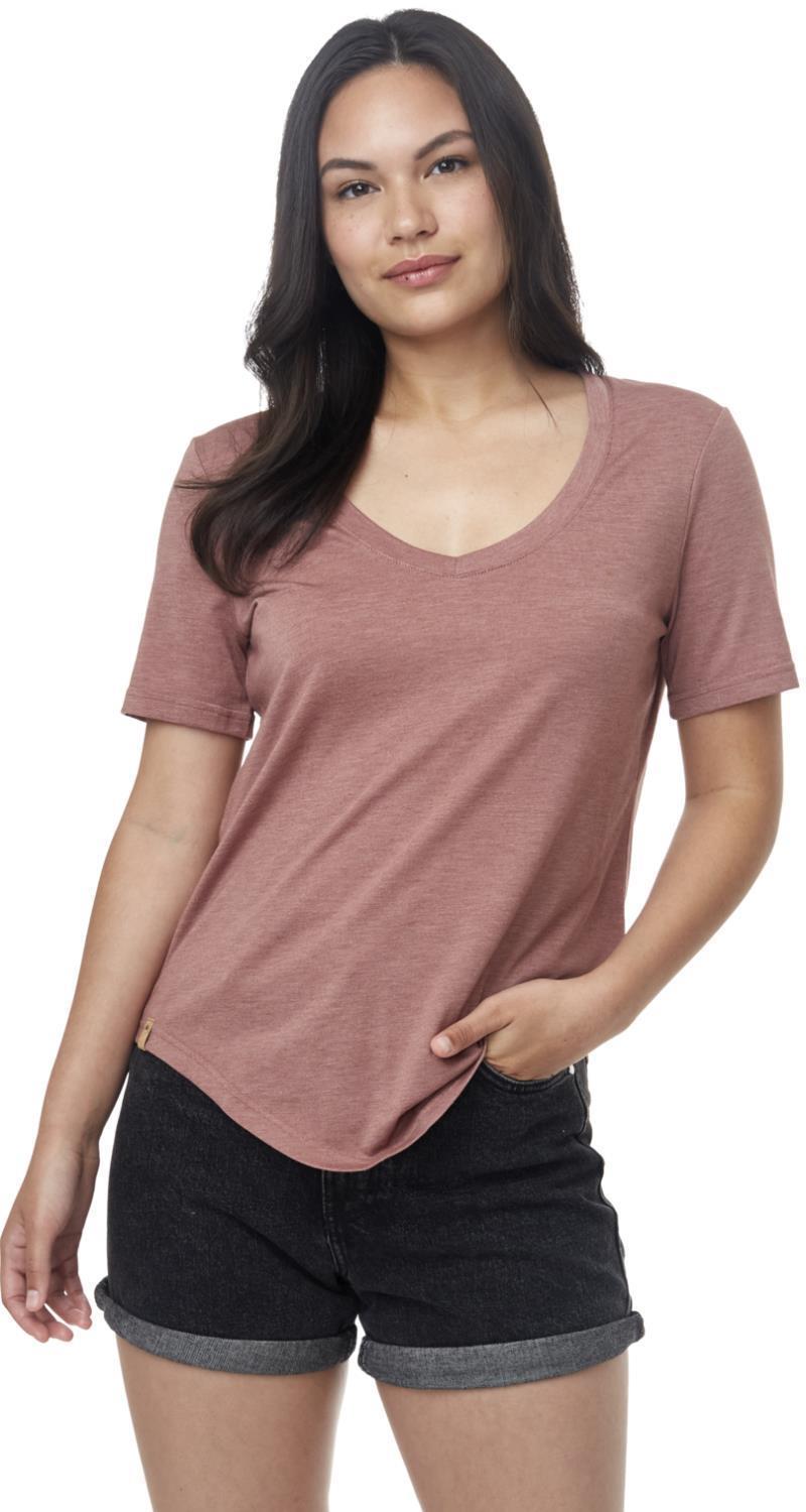 Brackley T-Shirt - Womens - burlwood pink heather 1