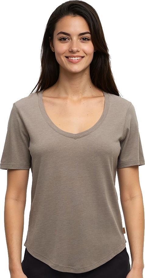 Brackley T-Shirt - Womens - clay heather 1