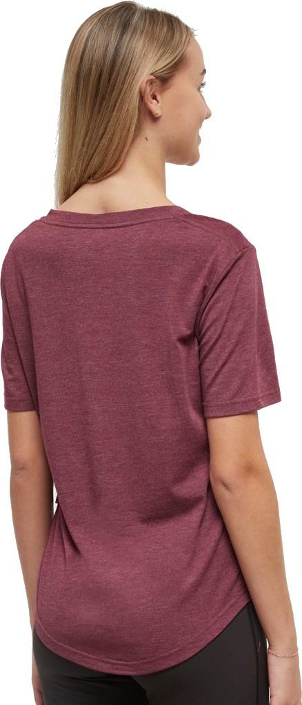 Brackley T-Shirt - Womens - deep burgundy heather 1