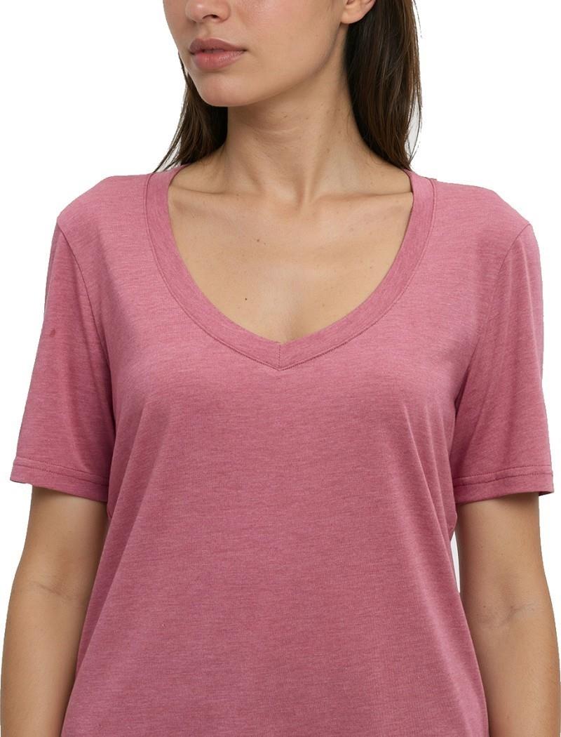 Brackley T-Shirt - Womens - rosewood heather 1