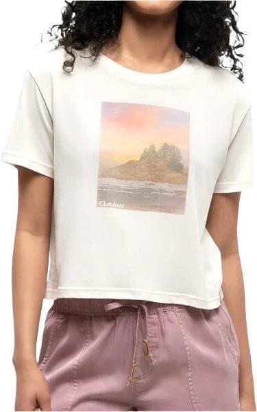 Breakwater Crop T-Shirt - Womens - undyed / photo 1