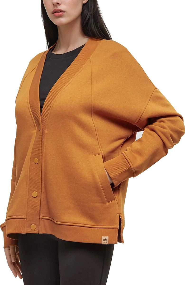 Brooksby Fleece - Womens - burnt caramel 1