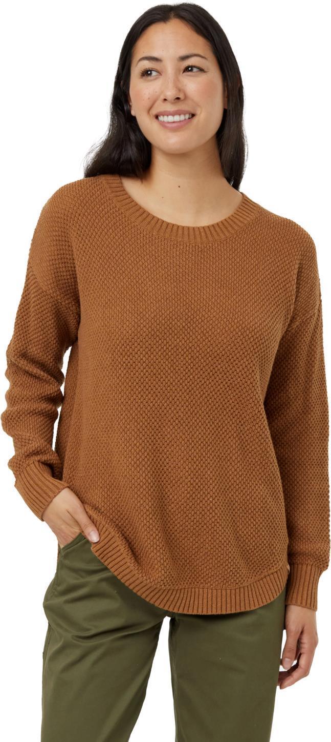 Broughton Sweater - Womens - camel heather 1