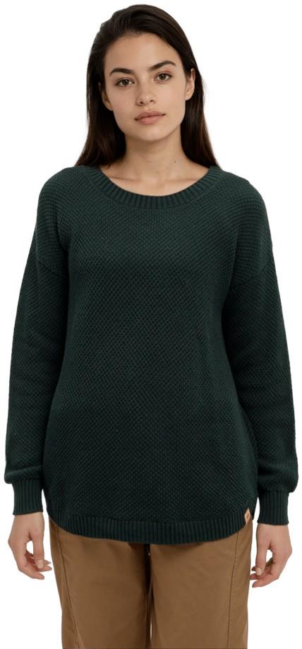 Broughton Sweater - Womens - dark forest green 1
