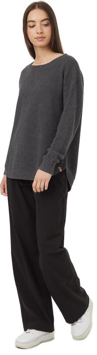 Broughton Sweater - Womens - dark grey heather 1