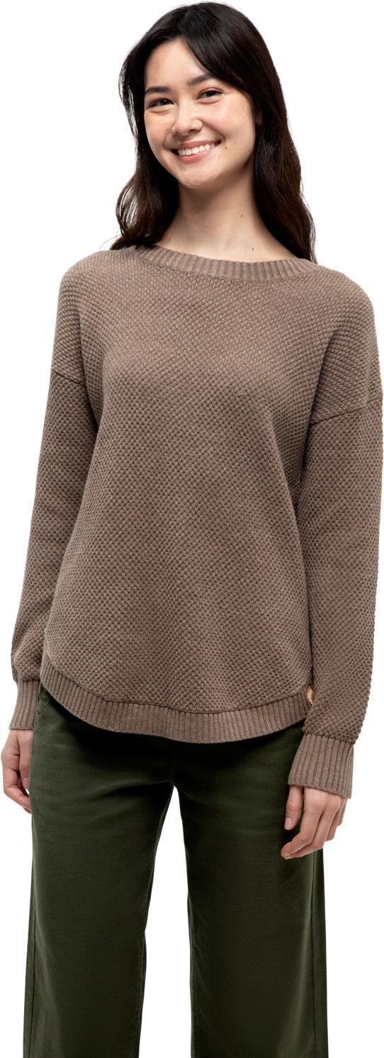 Broughton Sweater - Womens - falcon heather 1