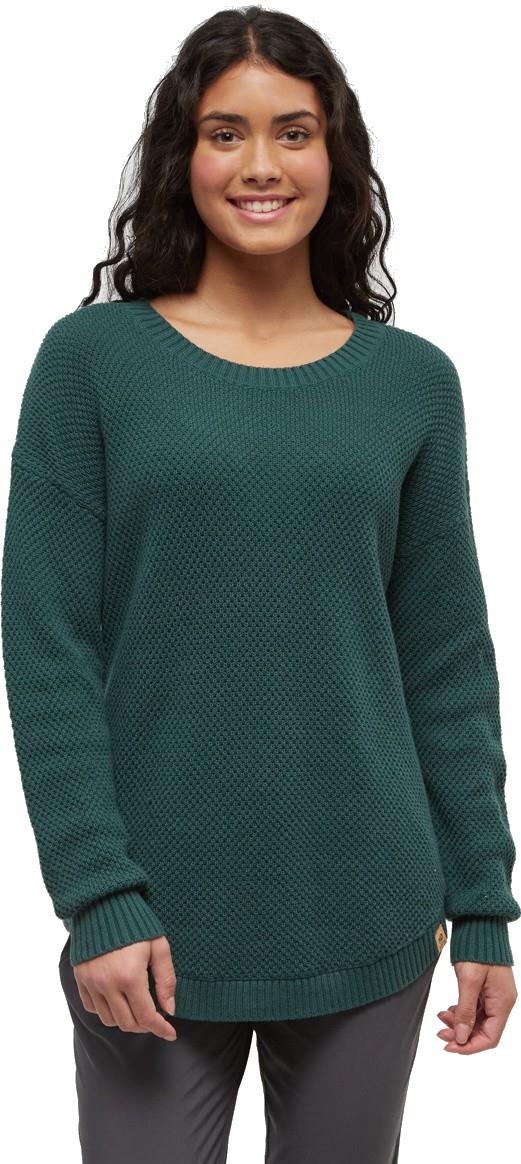 Broughton Sweater - Womens - forest pine heather 1