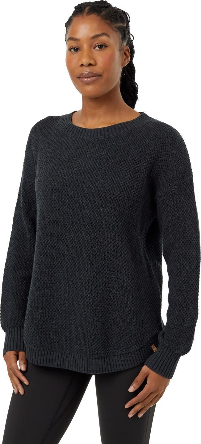 Broughton Sweater - Womens - forest river green heather 1