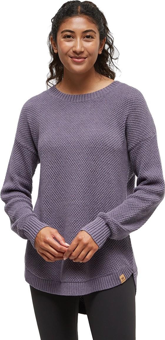Broughton Sweater - Womens - smokey violet heather 1