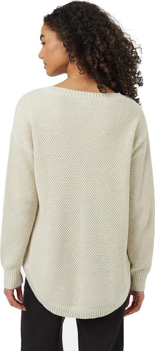 Broughton Sweater - Womens - vintage white heather 1