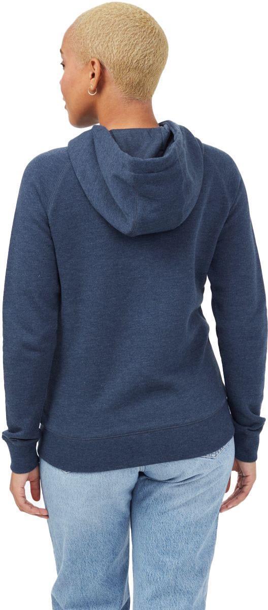 Burney Zip Hoodie - Womens - dress blue heather 1