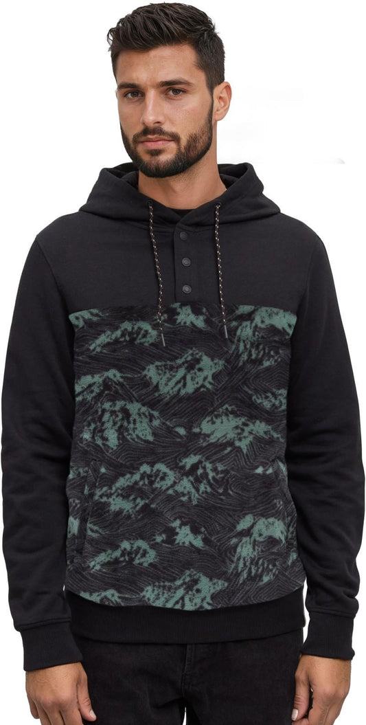 Carson Hoodie - Mens - ridgeline / meteorite black 1