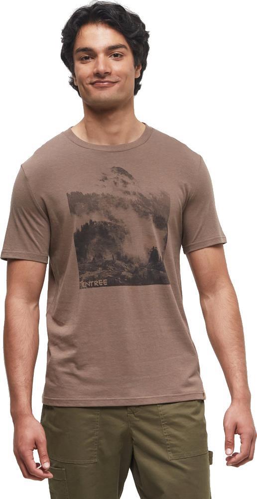 Cloud Peak T-Shirt - Mens - fossil / cloud peak 1