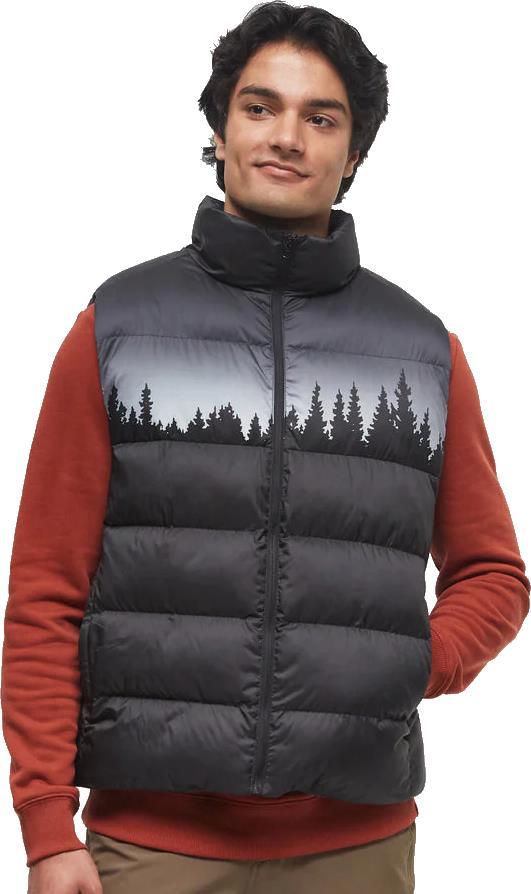 Cloud Shell Juniper Puffer Vest - Mens - meteorite black / white 1