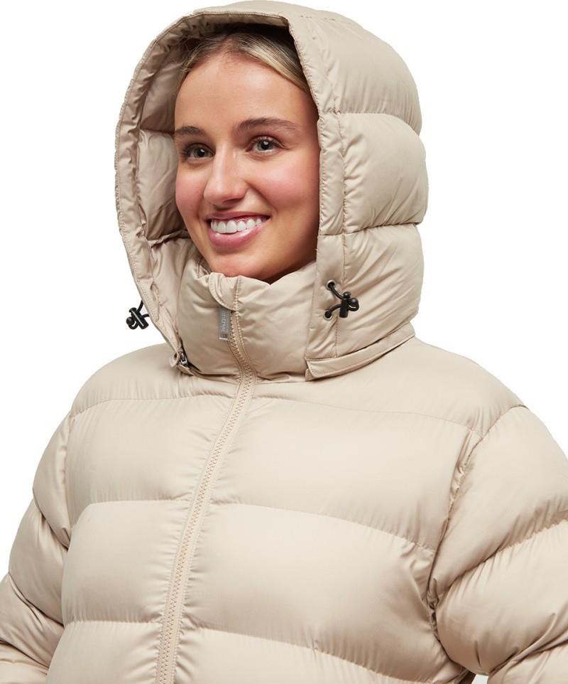 Cloud Shell Long Puffer - Womens - birchwood 1