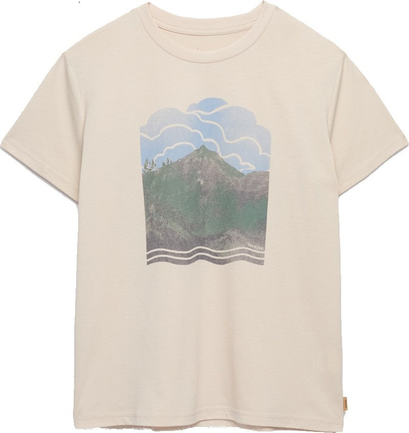 Cloud Valley T-Shirt - Womens - warm oak / brush 1