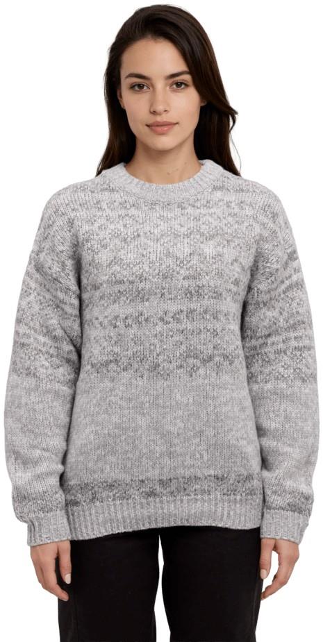 Colorado Sweater - Womens - light grey heather / grey blend 1