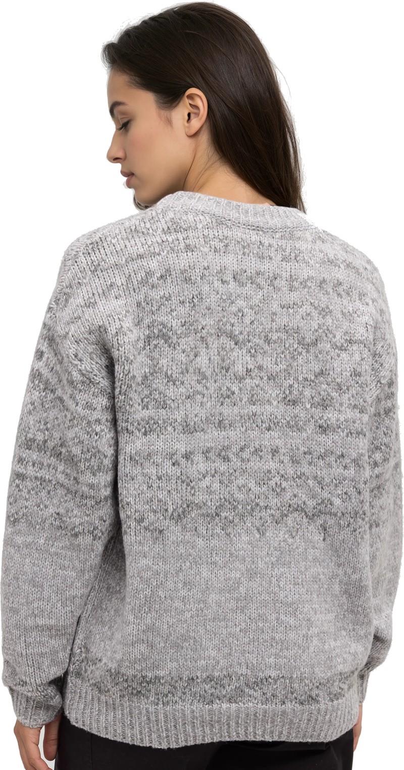 Colorado Sweater - Womens - light grey heather / grey blend 1