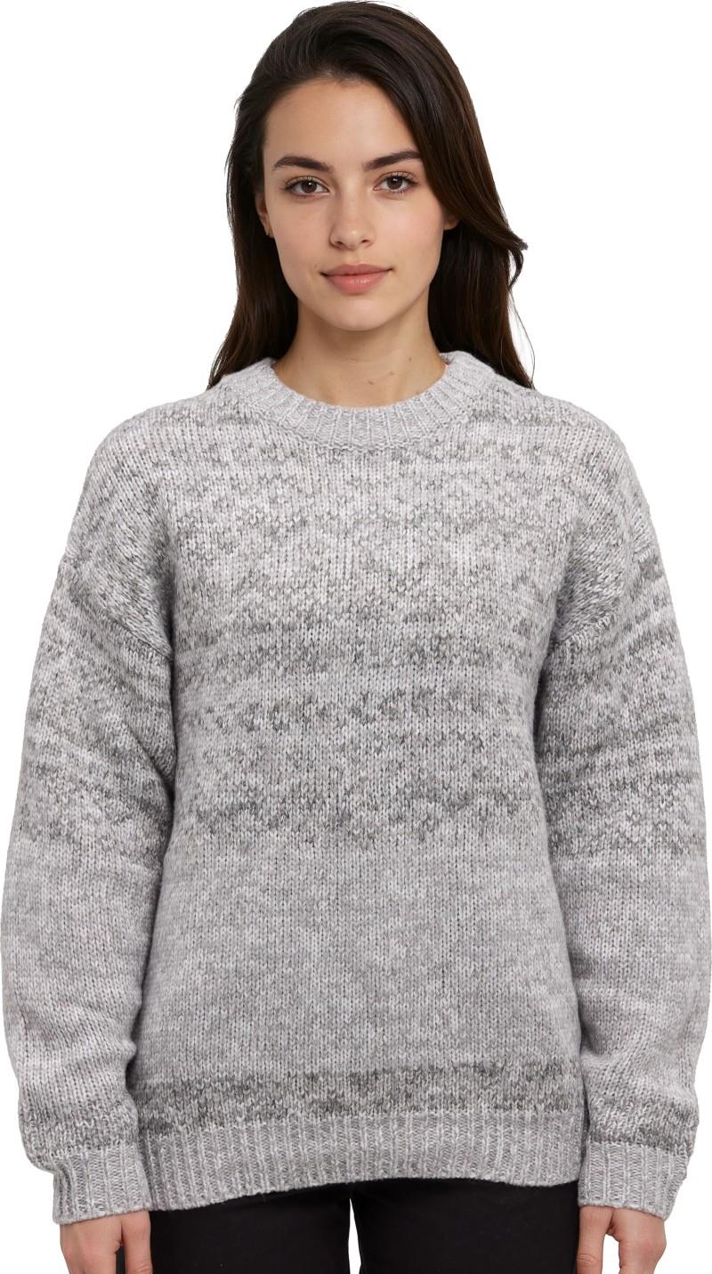 Colorado Sweater - Womens - light grey heather / grey blend 1