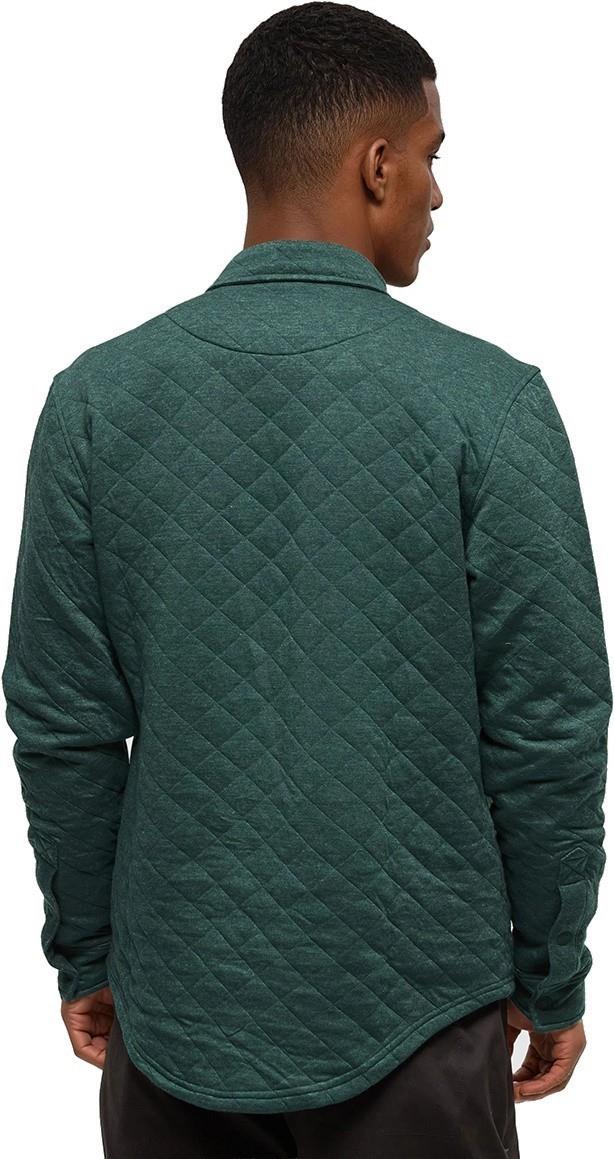 Colville Quilted Shacket - Mens - forest pine heather 1