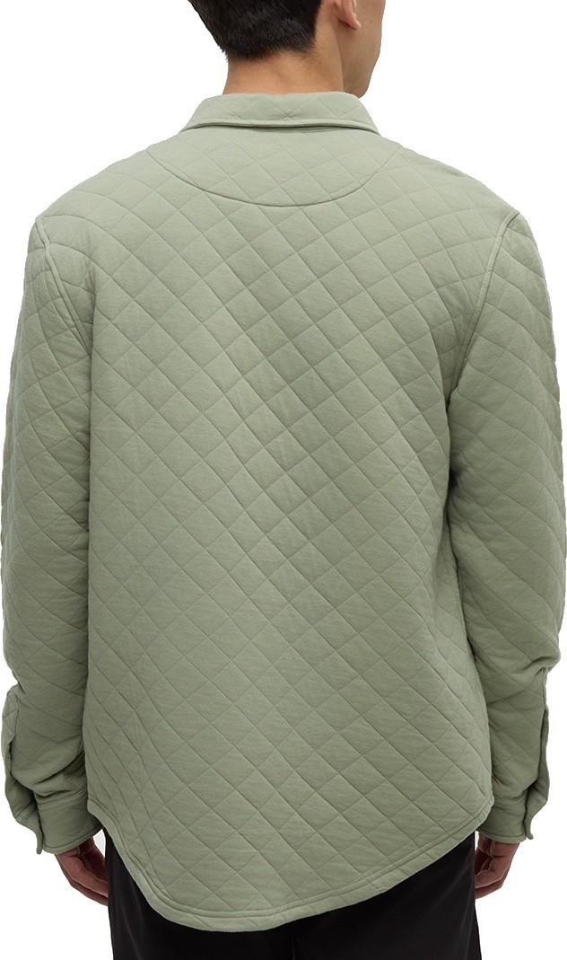 Colville Quilted Shacket - Mens - light moss heather 1