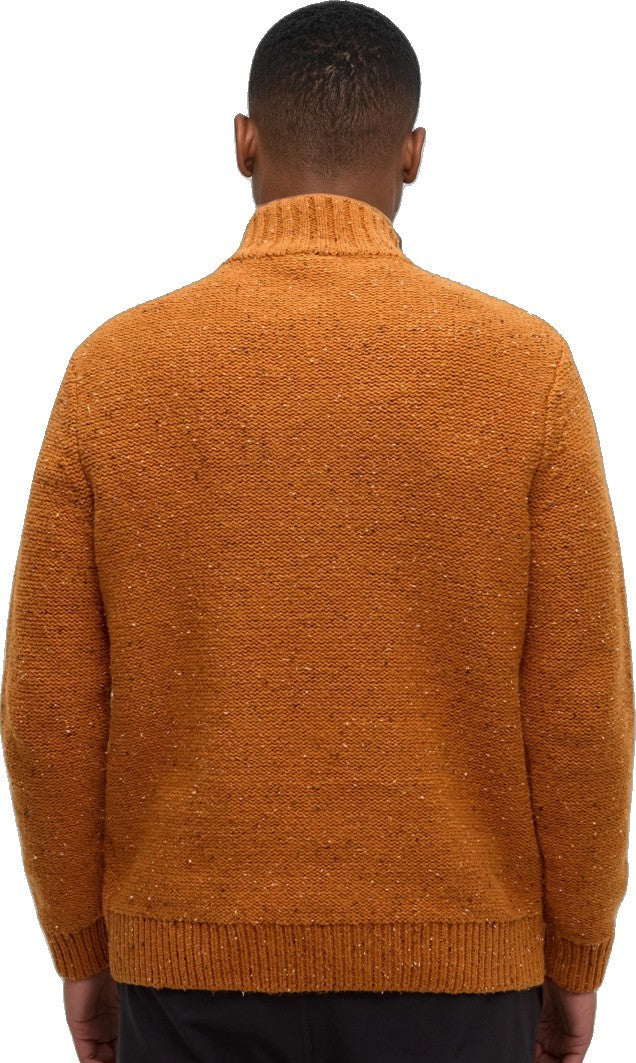 Conrad Sweater - Mens - burnt caramel nep 1