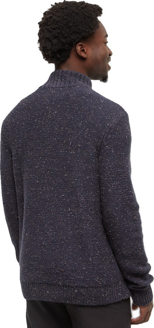 Conrad Sweater - Mens - midnight blue nep 1
