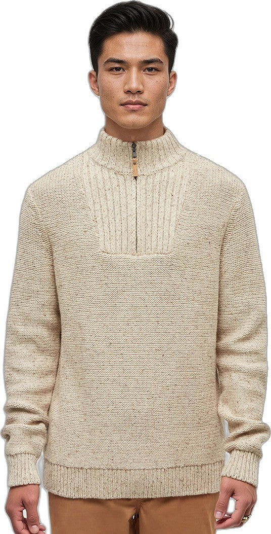 Conrad Sweater - Mens - warm oak nep 1