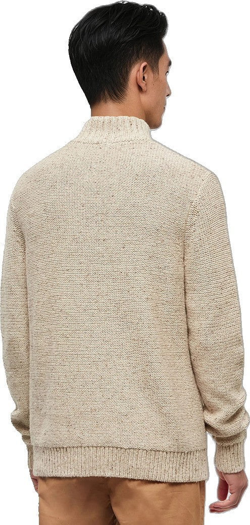 Conrad Sweater - Mens - warm oak nep 1